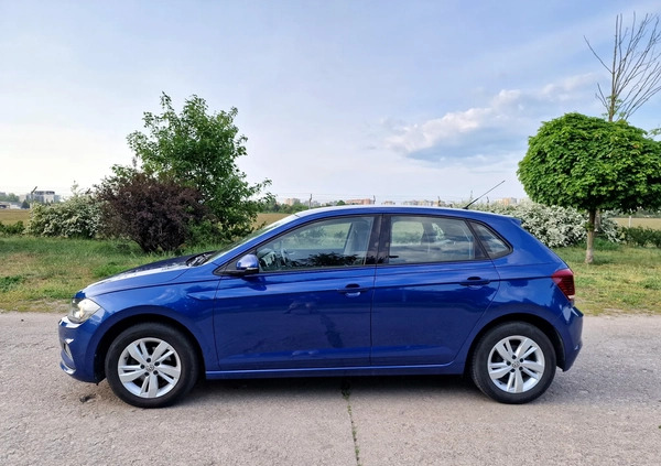 Volkswagen Polo cena 45500 przebieg: 118000, rok produkcji 2018 z Warszawa małe 121
